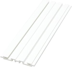 7-1/2" Vertical Track for 3" No Mortor Glass Block Installation - 6-Pack